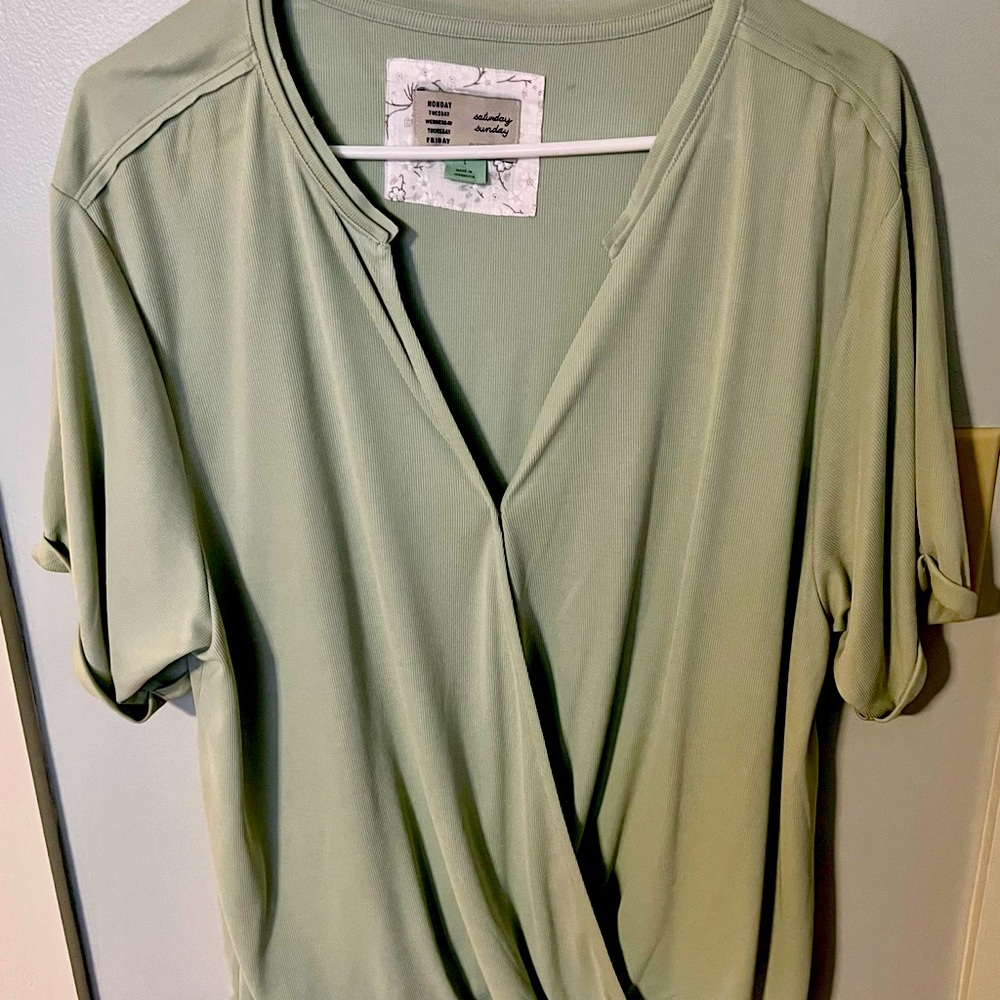 Saturday Sunday by anthropologie short sleeved shirt
